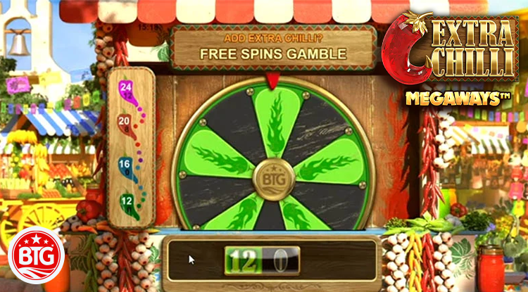 Extra Chilli Megaways Slot Game - Free Spin Gamble