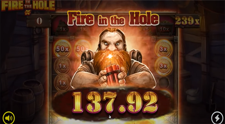 Fire In The Hole Slot Game - Lucky Wagon Spins - BigWin