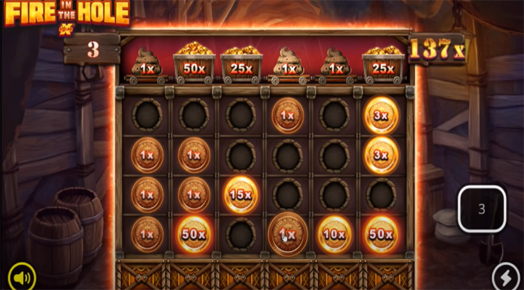 Fire In The Hole Slot Game - Lucky Wagon Spins