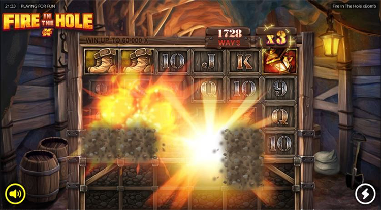 Fire In The Hole Slot Game - xbomb