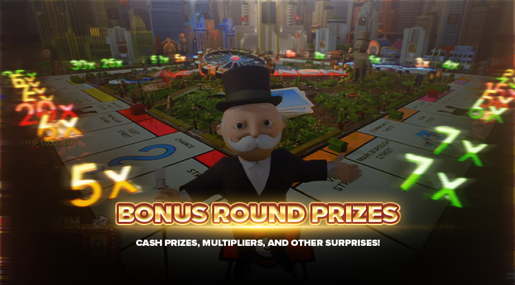 Monopoly Live Bonus Round Prizes